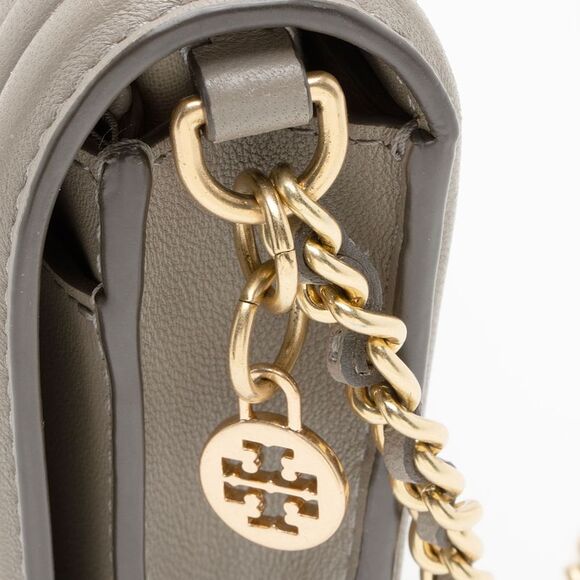 Tory Burch Quilted Leather Fleming Soft Wallet on Chain Bag - Picture 14 of 14
